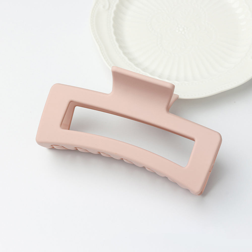 Silicone Rectangle Claw Clip – Flexible & Strong Hair Clip