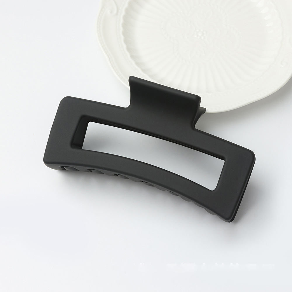 Silicone Rectangle Claw Clip – Flexible & Strong Hair Clip