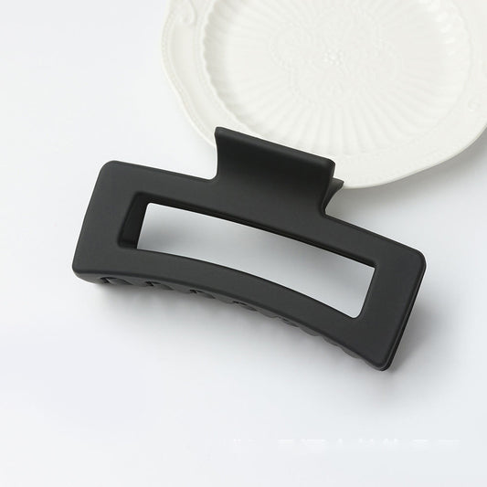 Silicone Rectangle Claw Clip – Flexible & Strong Hair Clip