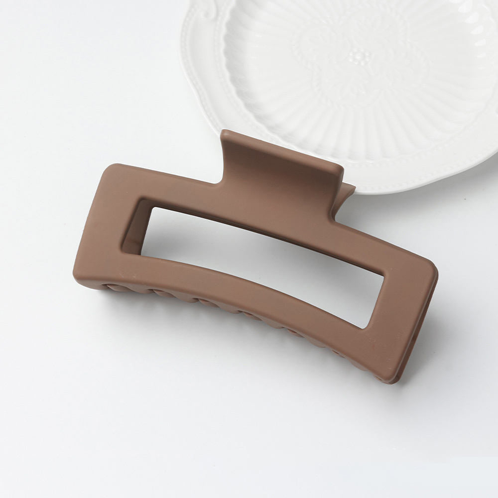 Silicone Rectangle Claw Clip – Flexible & Strong Hair Clip